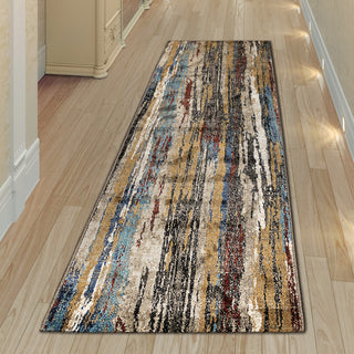 Trans Ocean Ashford 8136/44 Brushstrokes Multi Area Rug by Liora Manne