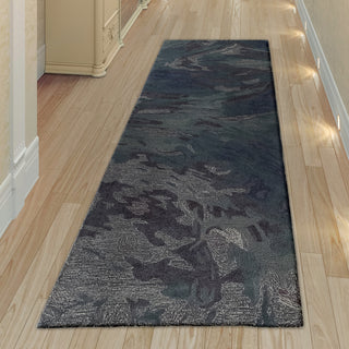 Trans Ocean Corsica 9151/93 Storm Blue Area Rug by Liora Manne