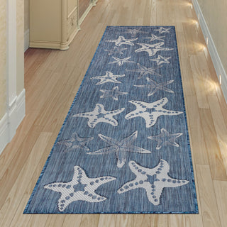 Trans Ocean Carmel 8415/33 Starfish Navy Area Rug by Liora Manne