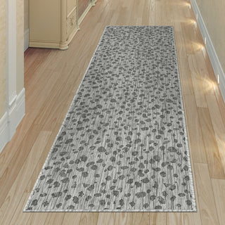 Trans Ocean Carmel 8432/48 Leopard Grey Area Rug by Liora Manne