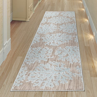 Trans Ocean Rialto 7041/04 Coral Blue Area Rug by Liora Manne