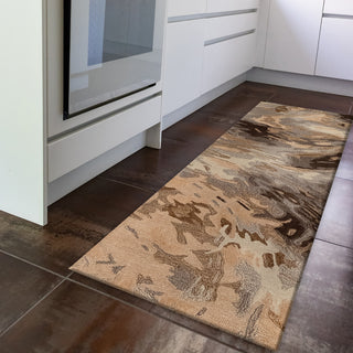 Trans Ocean Corsica 9151/12 Storm Natural Area Rug by Liora Manne