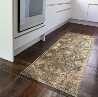 Trans Ocean Marina 8044/47 Kashan Grey Area Rug by Liora Manne