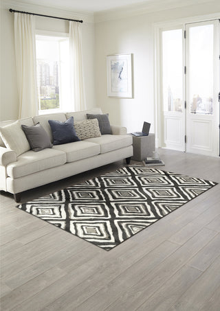 Trans Ocean Aurora 2850/47 Chora Grey Area Rug by Liora Manne