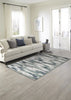 Trans Ocean Aurora 2851/03 Vista Blue Area Rug by Liora Manne