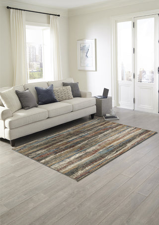 Trans Ocean Ashford 8136/44 Brushstrokes Multi Area Rug by Liora Manne