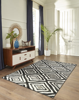 Trans Ocean Aurora 2850/47 Chora Grey Area Rug by Liora Manne