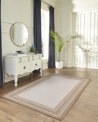 Trans Ocean Carmel 8425/12 Multi Border Natural Area Rug by Liora Manne