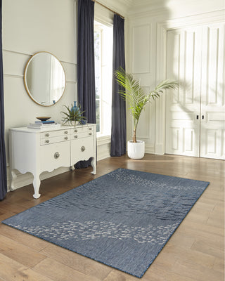 Trans Ocean Carmel 8449/33 School Of Fish Navy Area Rug by Liora Manne