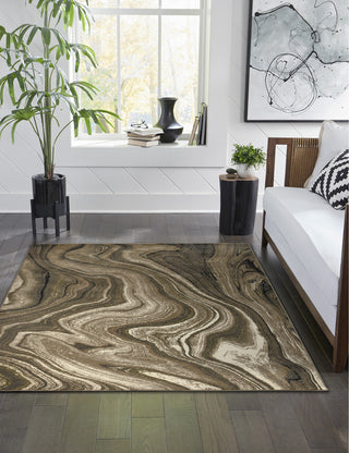 Trans Ocean Ashford 8133/16 Agate Green Area Rug by Liora Manne