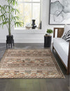 Trans Ocean Ashford 8137/24 Tribal Red Area Rug by Liora Manne Room Scene Image Feature