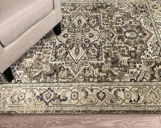 Trans Ocean Fresco 6132/12 Heriz Natural Area Rug by Liora Manne