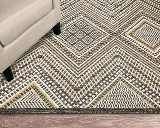 Trans Ocean Portofino 7080/12 Kilim Natural Area Rug by Liora Manne