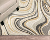 Trans Ocean Portofino 7081/12 Tides Natural Area Rug by Liora Manne