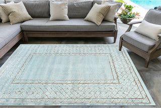 Trans Ocean Rialto 7040/04 Border Blue Area Rug by Liora Manne