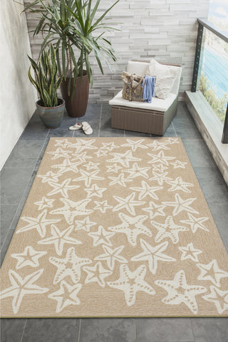 Trans Ocean Frontporch Starfish Ivory/Cream by Liora Manne