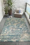 Trans Ocean Marina 8100/03 Stormy Blue Area Rug by Liora Manne Room Scene Image Feature