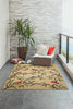 Trans Ocean Ravella 2270/12 Birds On Branches Natural Area Rug by Liora Manne