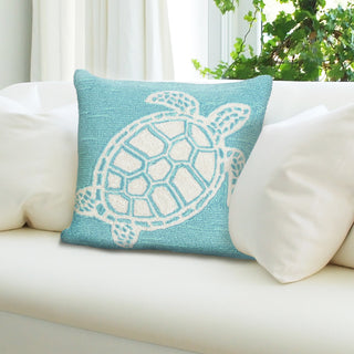 Trans Ocean Frontporch Turtle Blue by Liora Manne