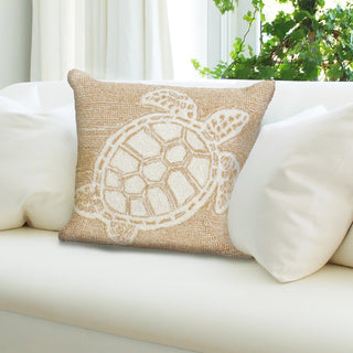 Trans Ocean Frontporch Turtle Ivory/Cream by Liora Manne