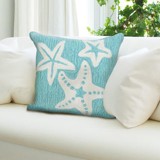 Trans Ocean Frontporch Starfish Blue by Liora Manne