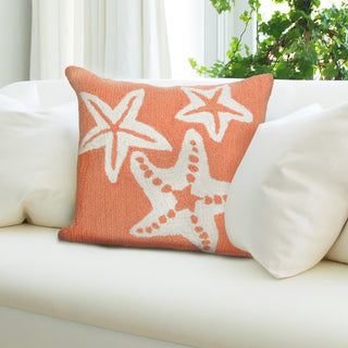 Trans Ocean Frontporch Starfish Orange by Liora Manne