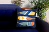 Trans Ocean Frontporch 4508/33 Paddles Navy by Liora Manne