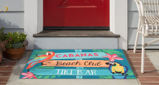 Trans Ocean Illusions 3296/44 Summer Signs Multi by Liora Manne