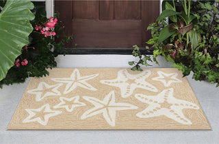 Trans Ocean Frontporch Starfish Ivory/Cream by Liora Manne