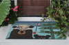 Trans Ocean Frontporch 4341/06 Fishing Bears Green Area Rug by Liora Manne