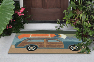 Trans Ocean Frontporch 4524/44 Camping Multi Area Rug by Liora Manne