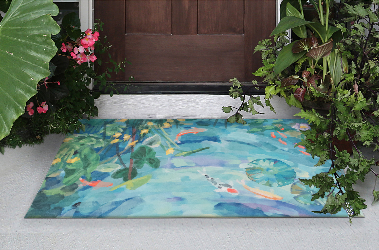 Turquoise Waters - Bath Mat — Beach Surf Decor by Nature