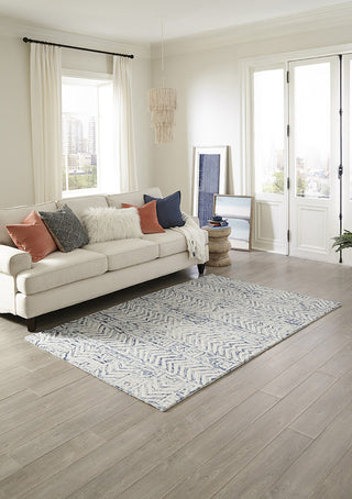 Trans Ocean Cyprus 7880/12 Batik White Area Rug by Liora Manne Room Scene Image Feature