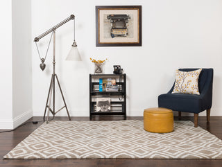 Loloi Charlotte CT-02 Beige Area Rug Roomscene Feature