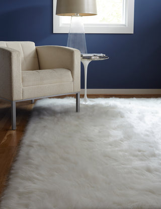 Loloi Danso Shag DA-04 Ivory Area Rug Roomscene Feature