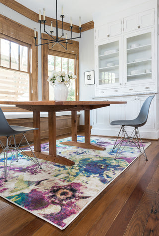 Loloi Madeline MZ-17 Magenta / Multi Area Rug Roomscene Feature