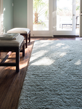 Loloi Mason Shag SMH01 Blue Area Rug main image