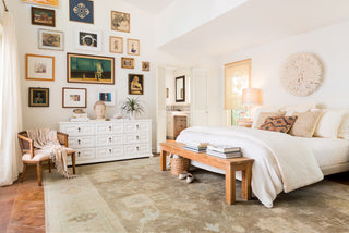 Loloi Vincent VC-02 Moss Gray/Stone Area Rug Room Scene Featured