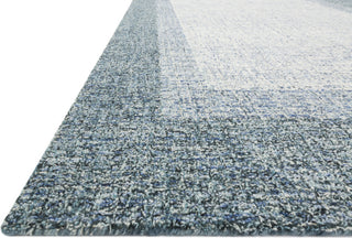 Loloi Rosina ROI-01 Aqua Area Rug Round Image Feature