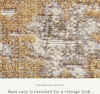 Loloi Rosemarie ROE-01 Gold/Sand Area Rug by Chris Loves Julia Close Up