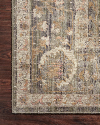 Loloi Rosemarie ROE-01 Sage/Blush Area Rug by Chris Loves Julia Corner on Wood