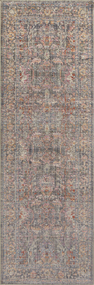 Loloi Rosemarie ROE-01 Stone/Multi Area Rug by Chris Loves Julia 2'7''x 8'0'' Runner