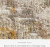 Loloi Rosemarie ROE-02 Ivory/Natural Area Rug by Chris Loves Julia Close Up