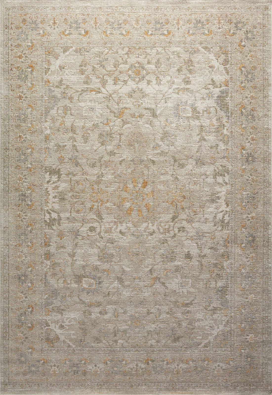 Loloi Rosemarie ROE-02 Ivory/Natural Area Rug by Chris Loves Julia Main Image