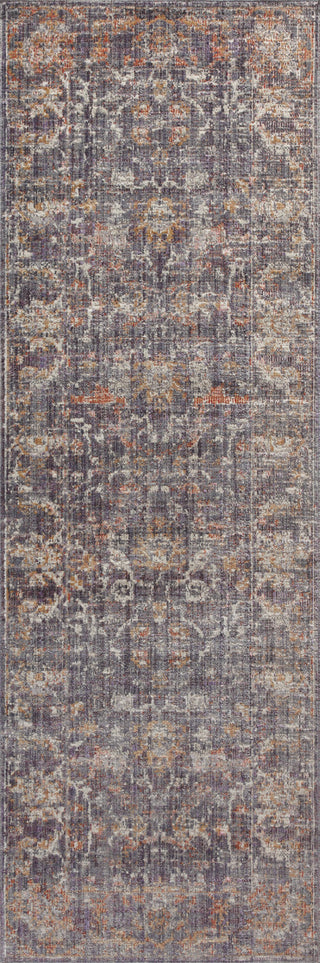 Loloi Rosemarie ROE-04 Graphite/Multi Area Rug by Chris Loves Julia 2'7''x 8'0'' Runner