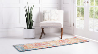 Unique Loom Rosso T-16707 Multi Area Rug Runner Lifestyle Image