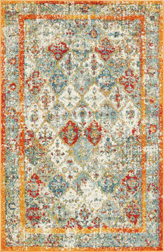 Unique Loom Rosso T-16708 Beige Area Rug main image