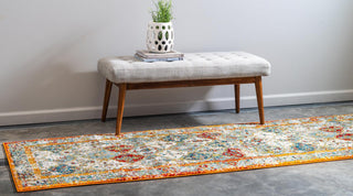 Unique Loom Rosso T-16708 Beige Area Rug Runner Lifestyle Image