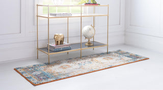 Unique Loom Rosso T-16710 Beige Area Rug Runner Lifestyle Image