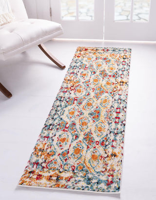 Unique Loom Rosso T-16732 Multi Area Rug Runner Lifestyle Image